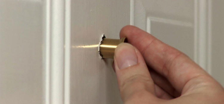 peephole door repair in Walnut Creek